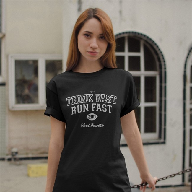 Rotowear Think Fast Run Fast T Shirt Think Fast Run Fast T Shirt