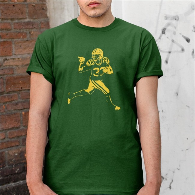 Aaron Jones Wave To Em Tee Aaron Rodgers Aaron Jones Wave To Em Shirt 2022 Matt Schneidman