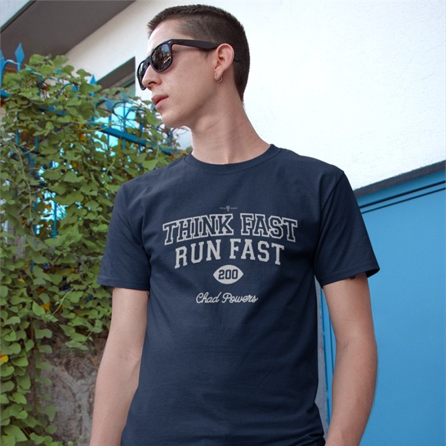 Rotowear Think Fast Run Fast T Shirt Rotowear Think Fast Run Fast Sweatshirt Chad Powers