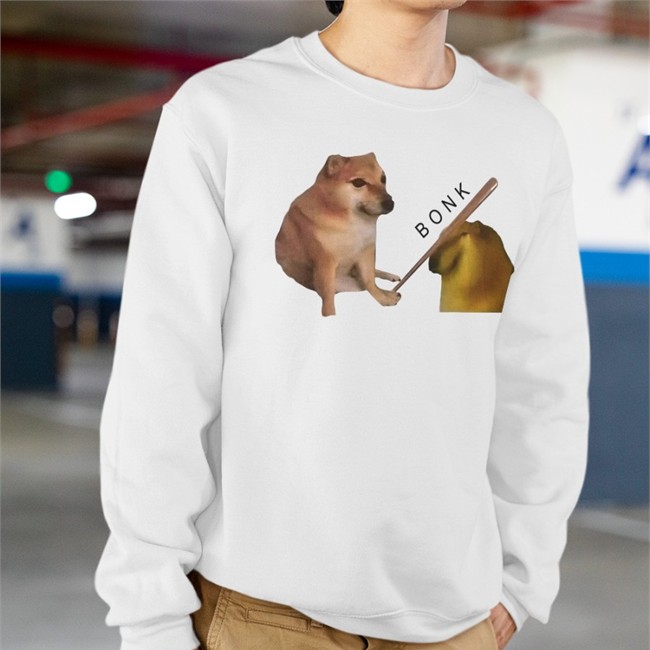 Go To Horny Jail Bonk Shirt Doge Doge Bonk Hoodie