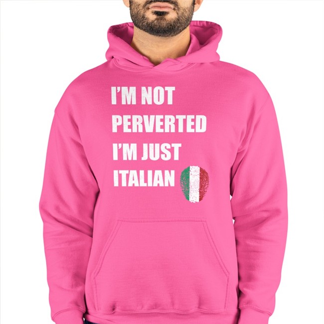 Lord Miles Routledge Adventures I'm Not Perverted I'm Just Italian Tee Real Lord Miles