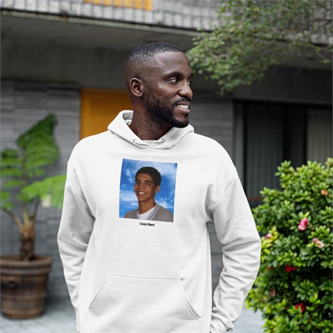 Drake Degrassi Yearbook Color Bars Hoodie