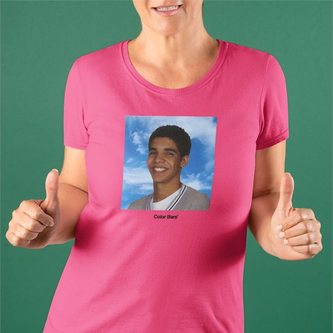 Limited Edition Drake Degrassi Yearbook Color Bars Shirt YK Osiris RapTV Drake Degrassi Yearbook Color Bars Shirt