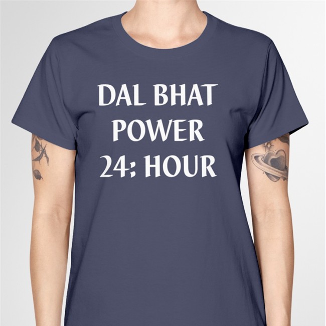 Hot Hot Dal Bhat Power 24 Hour Shirt Gordonramashray