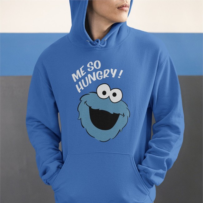 Me So Hungry Meme Cookie Monster Shirts Black Hollow Point