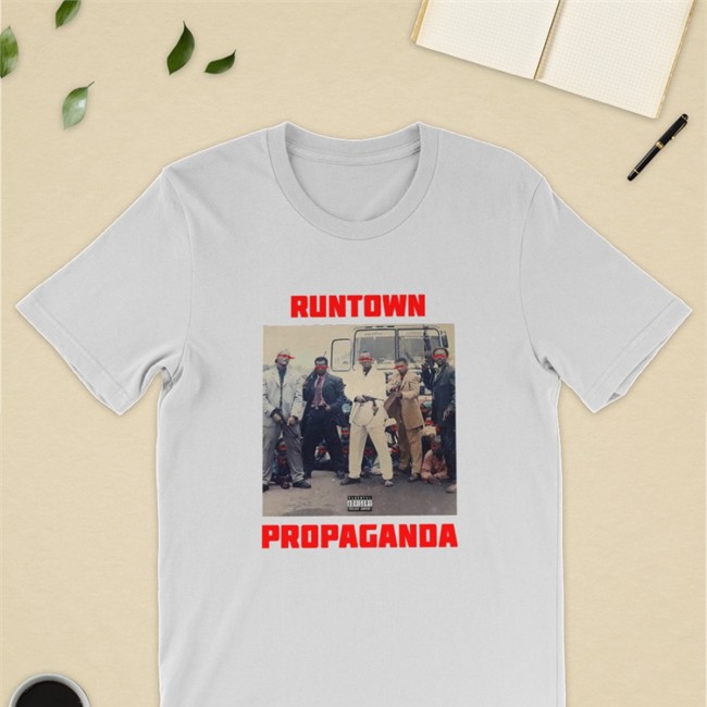 Runtown Propaganda Sweatshirt Runtown Runtown Propaganda Hooded Sweatshirt Runtown