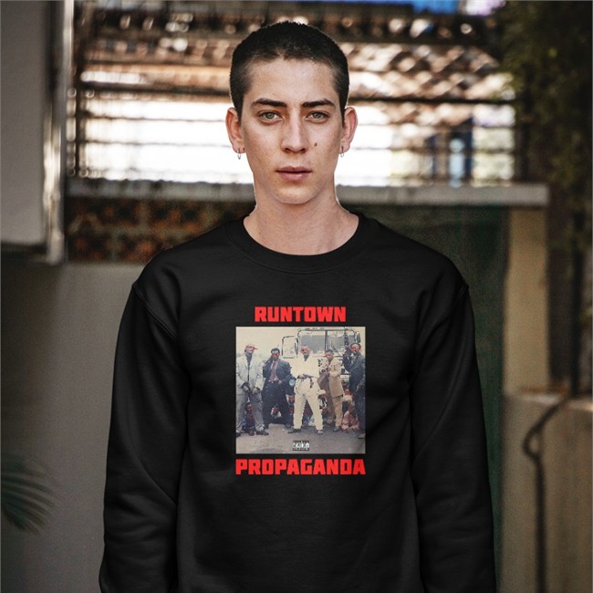 Runtown Propaganda Long Sleeve Tee Runtown