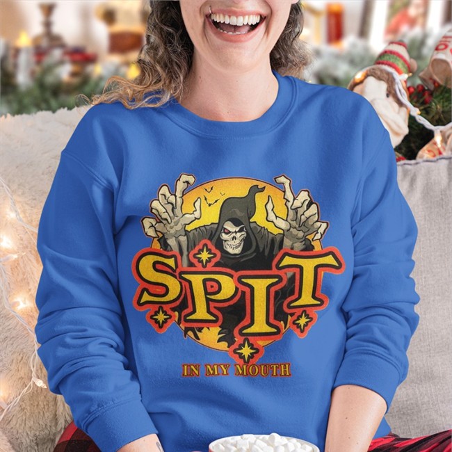 Spit In My Mouth T Shirt Whotfisjovana Black
