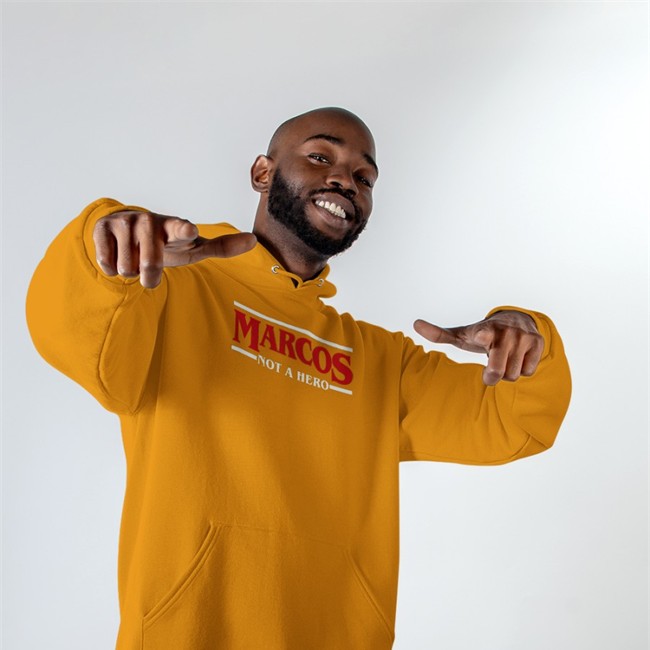 Marcos Not A Hero Hoodies Nico Quejano