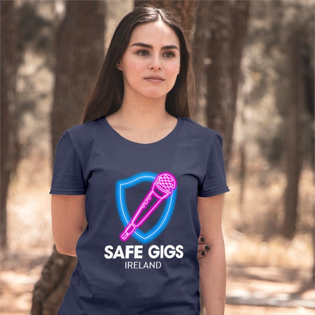 Safe Gigs Shop Merch Safe Gigs Ireland Classic Limited Tee Black Safegigsireland