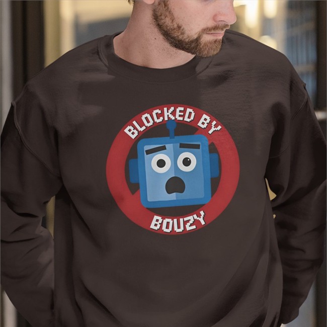 Blocked By Bouzy Shirts Andy Signore Blocked By Bouzy Long Sleeve T Shirt