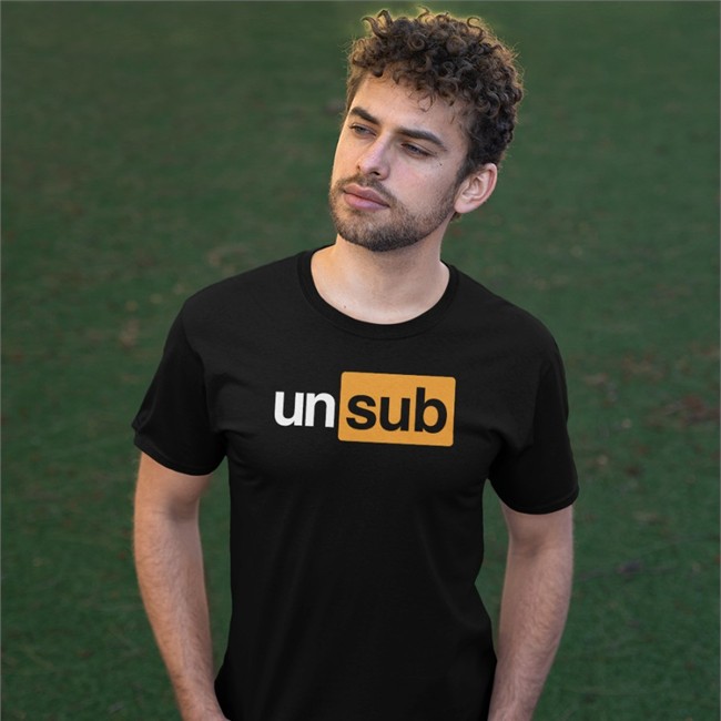 Unsubscribe Podcast Subhub T Shirt Unsubscribe Podcast Subhub T Shirt Bunkerbranding