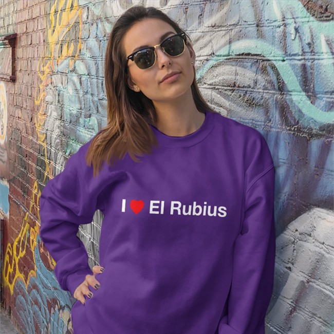 I Love El Rubius Shirt Quackity4k I Love El Rubius Hoodies Whampov