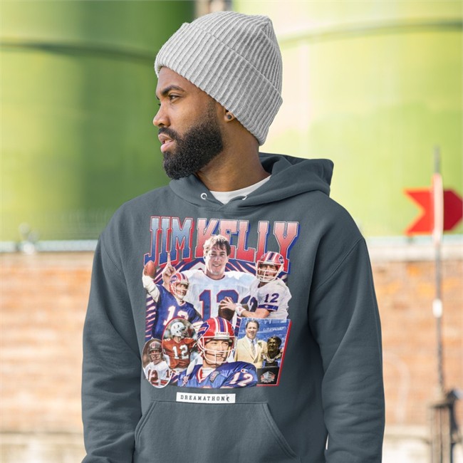 Von Miller Jim Kelly Tee Dreamathon Merch Von Miller Jim Kelly Dreams Long Sleeve T Shirt