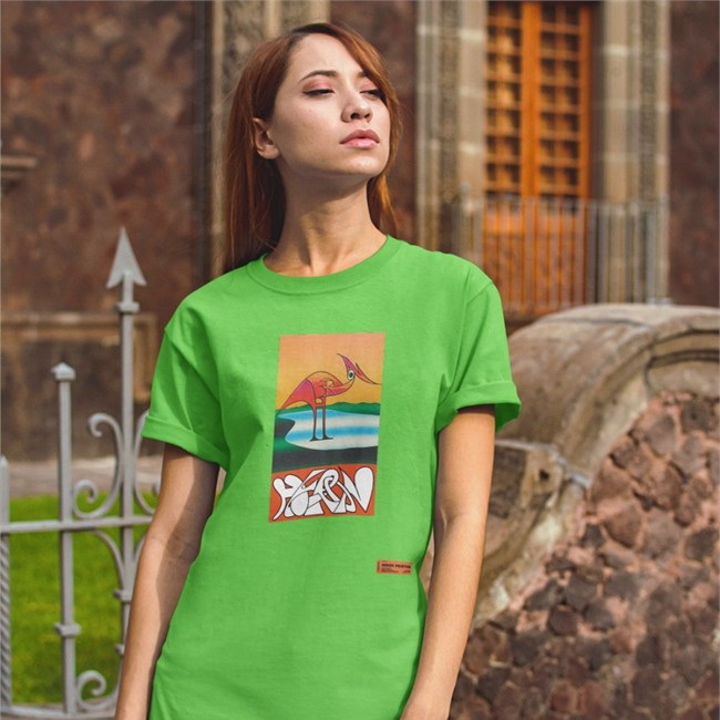 Os Heron Abstract Shirts