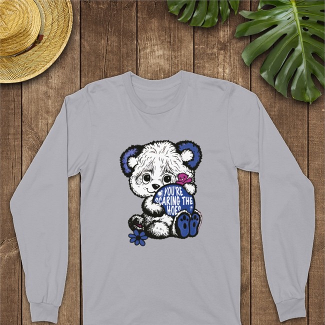 Shirts That Go Hard Merch You’Re Scaring The Hoes Long Sleeved T Shirt You’Re Scaring The Hoes Tee Shirt