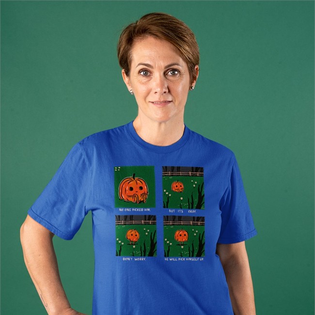 No One Picked Him But It's Okay Don't Worry He Will Pick Himself Up Shirt Halloween Titsay Titsay No One Picked Him But It's Okay Don't Worry He Will Pick Himself Up T Shirt