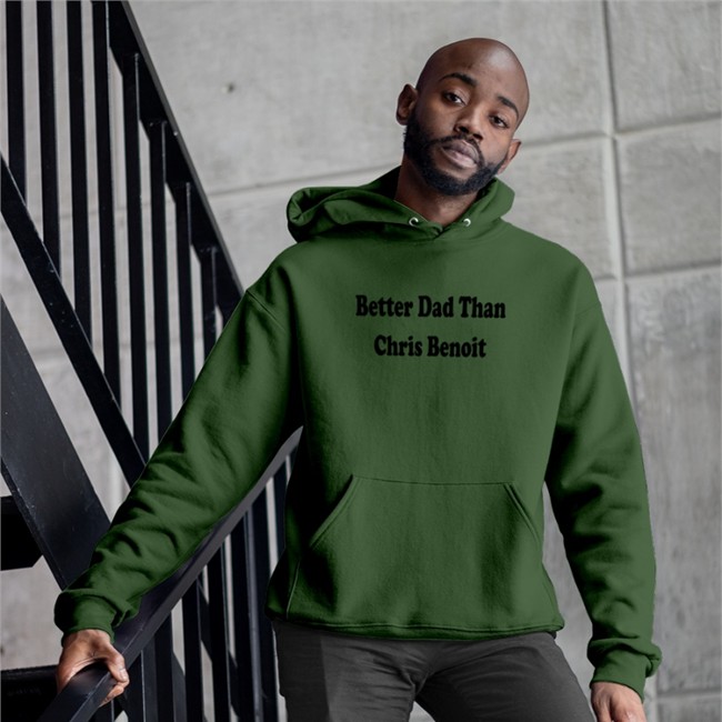 White Just Talk Wrestling Better Dad Than Chris Benoit Cap WWECastle