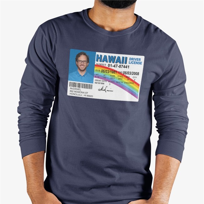 Jason Mccourty Mcdaniel Hawaii Driver License T Shirt Mike Mcdaniel Jason Mccourty Mcdaniel Hawaii Driver License Shirt Mike Mcdaniel