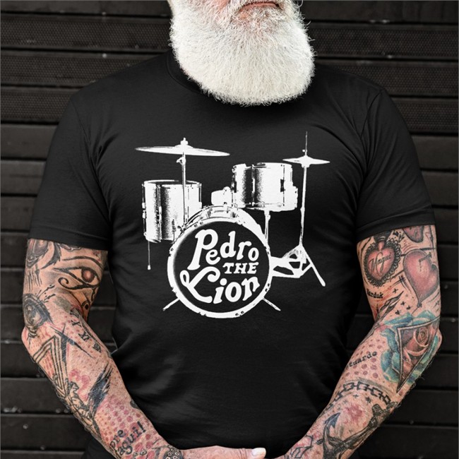 Undertow Store First Drum Set Pedro The Lion T Shirt Maddy Underwood