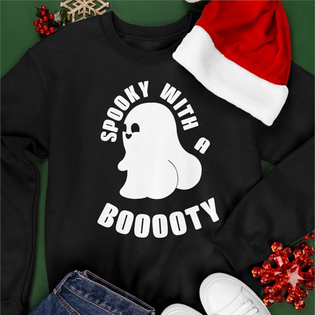 BaphoMat Auryn Spooky With A Booooty Shirt BaphoMat Auryn Spooky With A Booooty Cap Hat