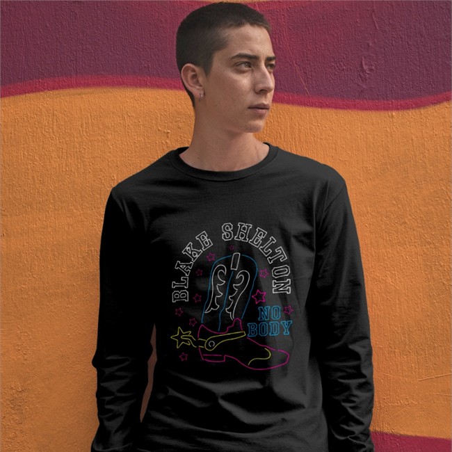 Blake Shelton Merch Blake Shelton No Body Sweatshirt Blake Shelton No Body Crewneck Sweatshirt Blake Shelton Merch Black