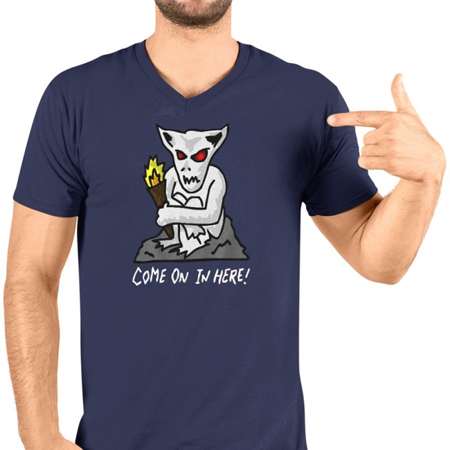 Come On In Here Shirt Grey