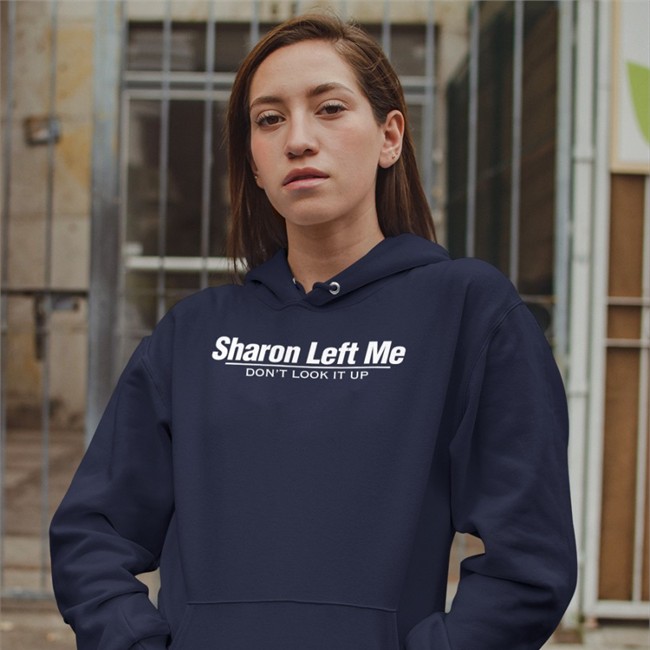 Barstool Sports Store Sharon Left Me Don't Look It Up T-Shirt Kenjac PMTsportsbiz