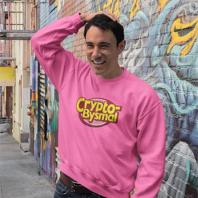 Popcorned Planet Merch Crypto-Bysmal T Shirt Crypto-Bysmal Crewneck Sweatshirt