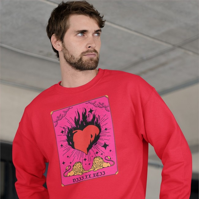 Demi Lovato Merch Burning Heart Hoodie