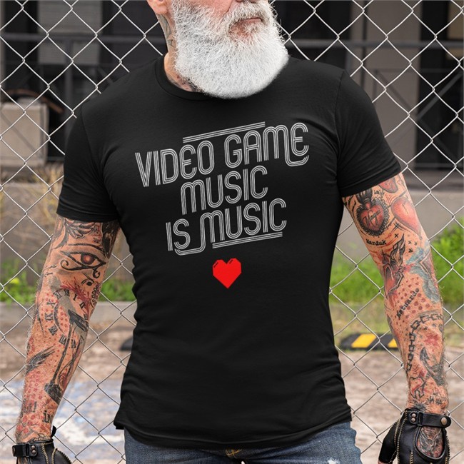 Video Game Music Is Music Sweatshirt Mega Ran