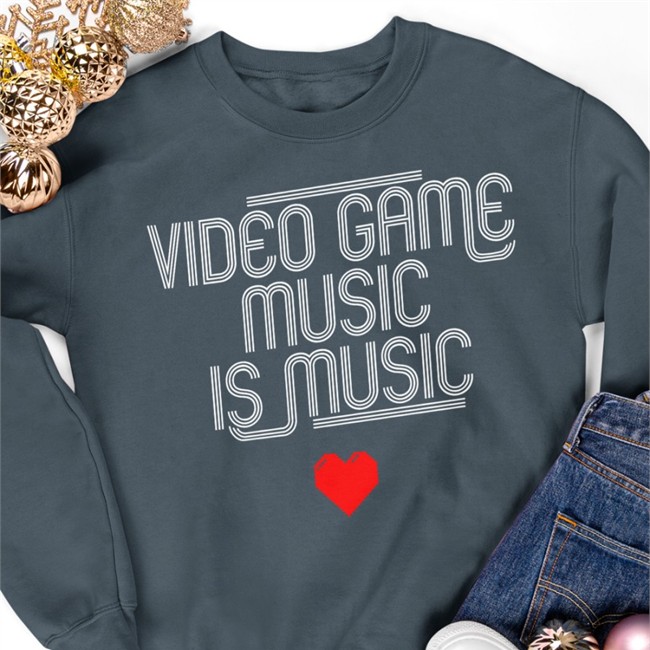 Hello Merch Video Game Music Is Music Classic Hoodies Shirt Mega Ran Hello Merch Video Game Music Is Music Shirt 2022