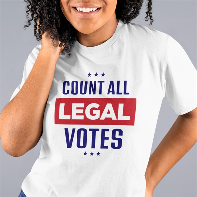 Count All Legal Votes Hoodie John M Cameron Johnrockshomes