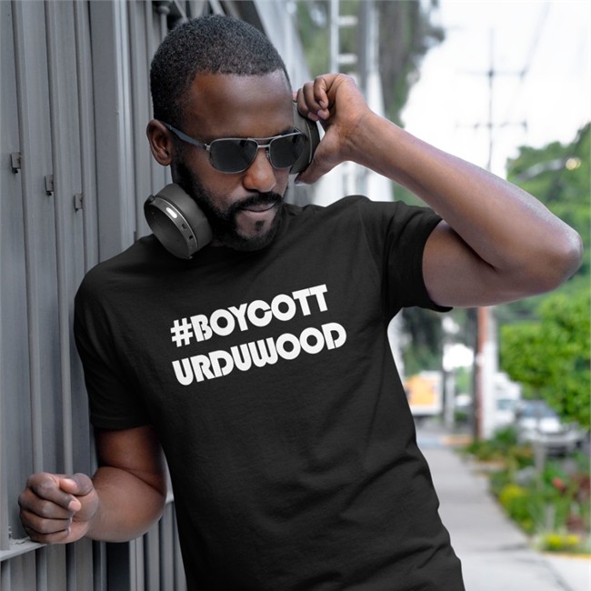 Kritinova Merch #Boycott Urduwood Sweatshirt Gems Of Bollywood Kritinova Merch #Boycott Urduwood Tee Gems Of Bollywood