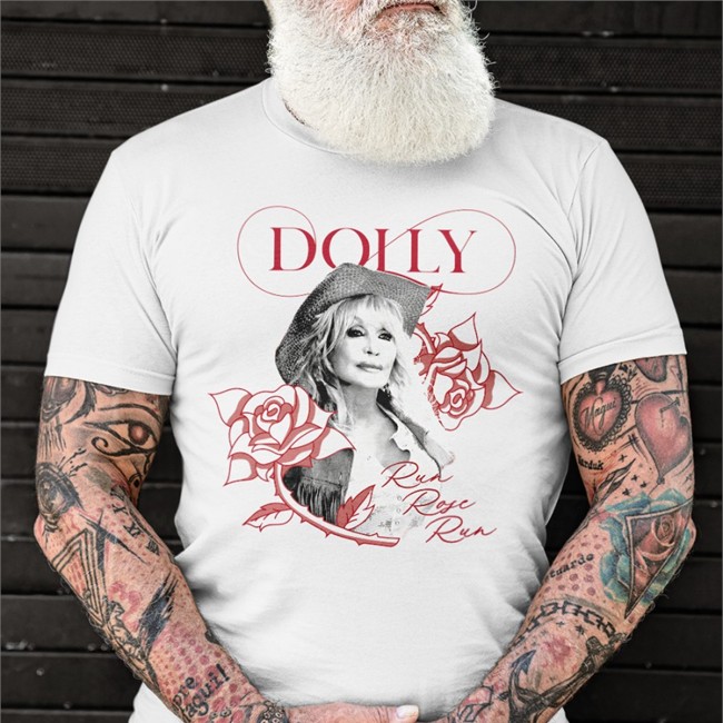 Dolly Run Rose Run Dusty Tee Shirt Adam Page Dolly Run Rose Run Dusty Tee