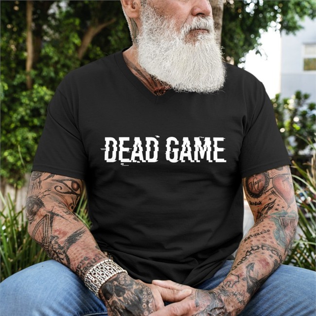 Dead Game Tee Shirt Real Soviet Bear Store Over Kill Soft Wear Merch Dead Game Edition Limited TShirts Black Real Soviet Bear