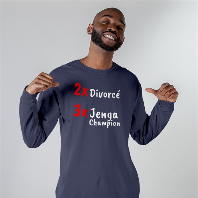 2X Divorce 3X Jenga Champion Tee Shirt Shirts That Go Hard 2X Divorce 3X Jenga Champion Hat Shirtsthtgohard