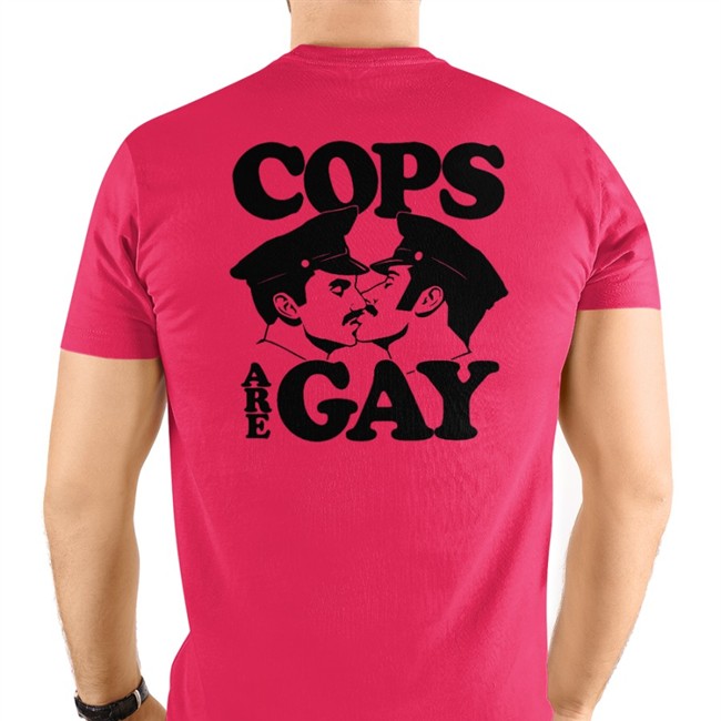 Cops Are Gay Crewneck Sweatshirt Shirtsthtgohard Cops Are Gay Tees Shirts That Go Hard
