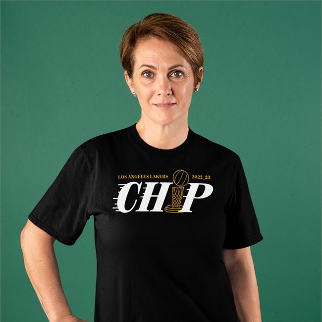 Los Angeles Lakers 2022 2023 Chip Shirt Los Angeles Lakers 2022 2023 Chip T Shirts