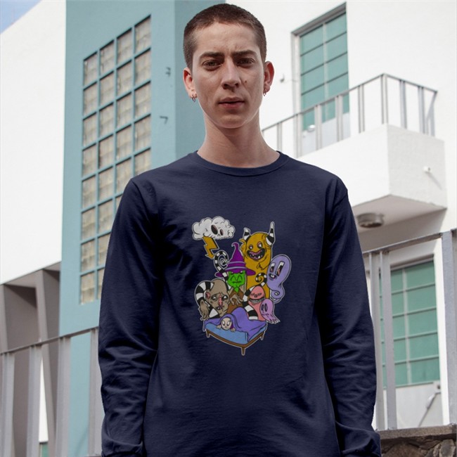 Monsters Under My Bed Hooded Sweatshirt