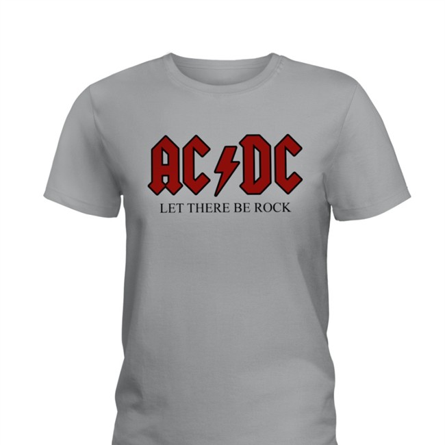 Funny AC DC Let There Be Rock Tees Deadbutterflii