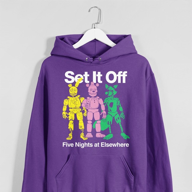 Set It Off Merch Set It Off Five Nights At Elsewhere T Shirt Mr Clay1983