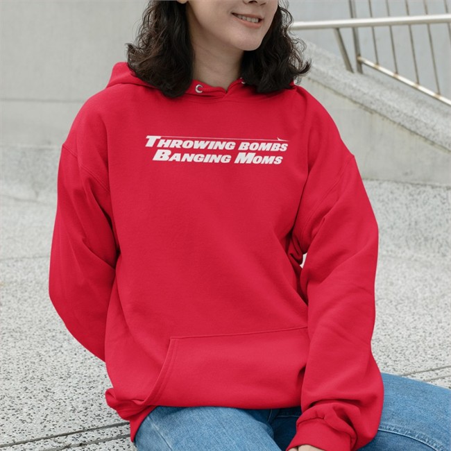 Barstool Store Throwing Bombs Shirt KFCBarstool Barstool Store Throwing Bombs Zip Up Hooded KFCBarstool