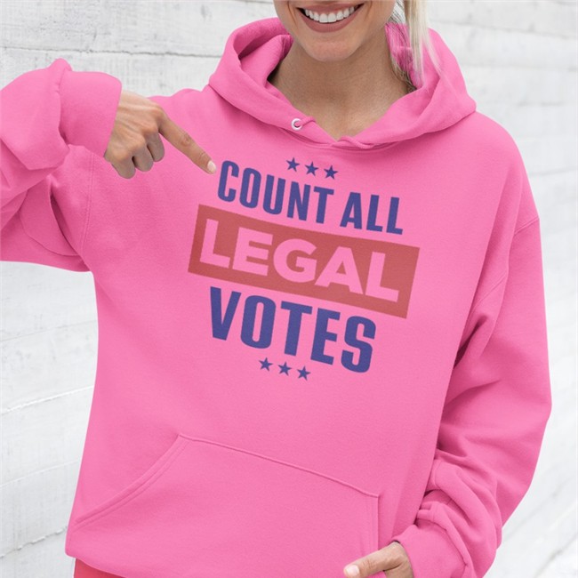 Count All Legal Votes shirt Johnrockshomes John M. Cameron White