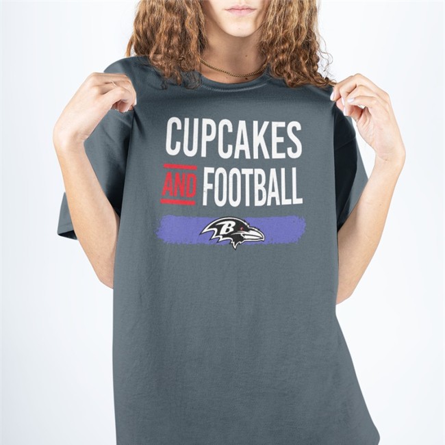 Cupcakes And Football Shirt Cupcakes And Football T Shirt Duff Goldman Baltimore Ravens