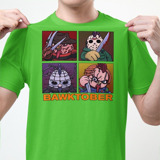 Bawkba Shop Chicken Slashers Bawktober Shirt Bawkbasoup Bawkba Shop Chicken Slashers Bawktober Hat Bawkbasoup