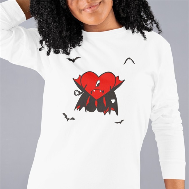 Vampire Heart Shirts Bad Bunny Un Verano Sin Ti Merch Vampire Heart Crewneck Sweatshirt Unveranosinti