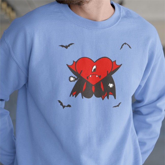 Vampire Heart Shirts Bad Bunny Un Verano Sin Ti Merch Vampire Heart Sweatshirt Unveranosinti