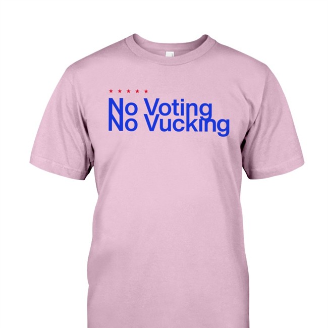 Trina And Saucy Santana No Voting No Vucking Tee Shirt No Voting No Vucking Hat