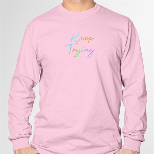 The Try Guy Merch Keep Trying Classic White Shirt 2022 Sarahthesarah The Try Guy Merch Keep Trying Classic White T-Shirt Sarahthesarah